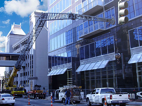 boom truck crane rental